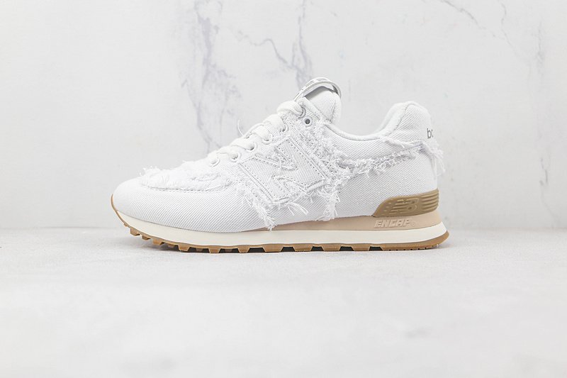 Miu Miu x New Balance 574 "Denim White" фото № 2