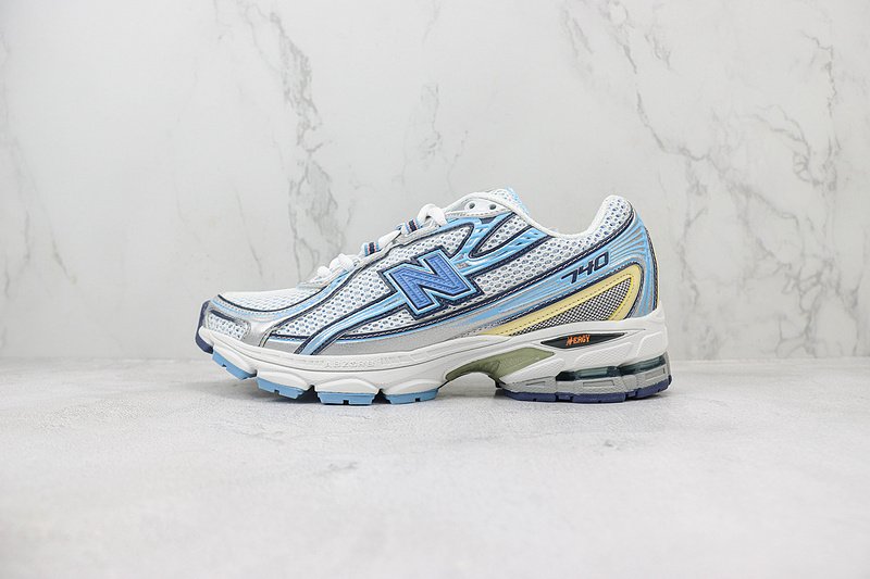 New Balance 740 "White/Blue" фото № 2