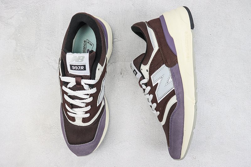 New Balance 997R "Brown/Purple" фото № 7