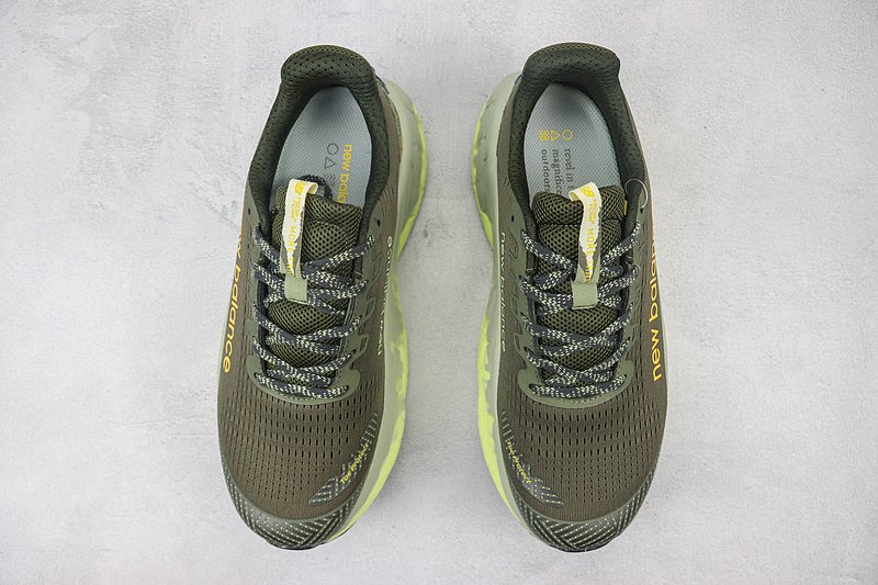 New Balance Fresh Foam X More Trail V3 "Khaki Green/Yellow" фото № 7