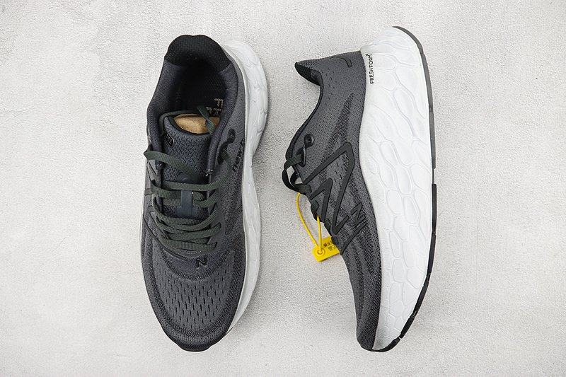 New Balance Fresh Foam X More V4 "Grey/White" фото № 6