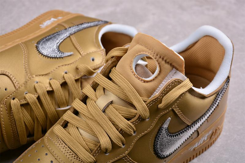 Off-White x Nike Air Force 1 "Golden Zip" фото № 5