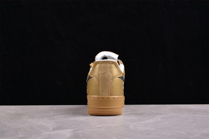 Off-White x Nike Air Force 1 "Golden Zip" фото № 3