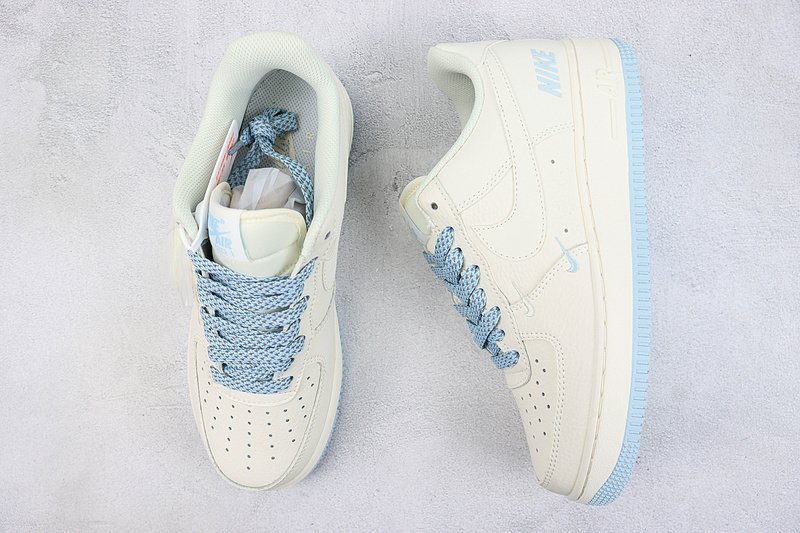Nike Air Force 1 Low "Cream/Mint Blue" фото № 7