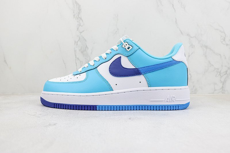 Nike Air Force 1 Low "Baltic Blue/White" фото № 2
