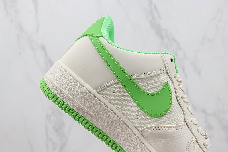 A Bathing Ape x Nike Air Force 1 Low "Apple Green/Off White" фото № 3