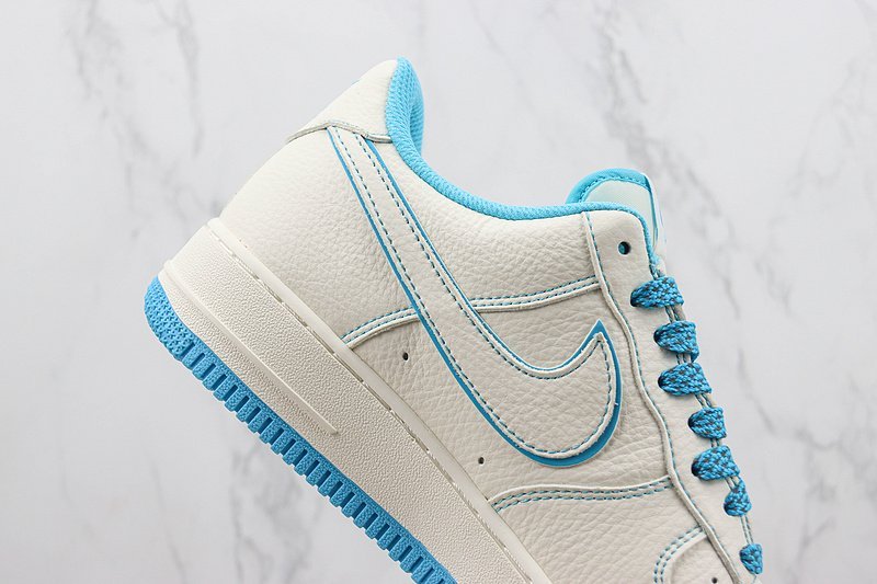 Stussy x Nike Air Force 1 Low "White/Watercolor Blue" фото № 3