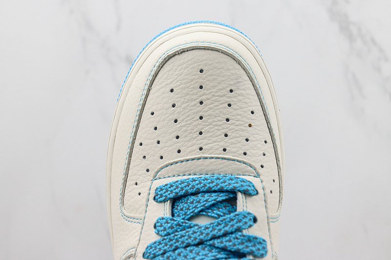 Stussy x Nike Air Force 1 Low "White/Watercolor Blue" фото № 4