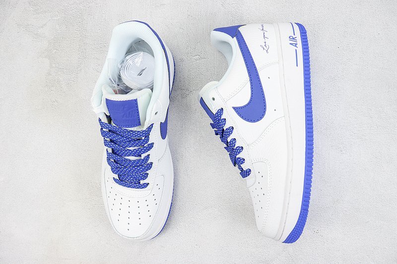 Nocta x Nike Air Force 1 Low "White/Blue Signature" фото № 6