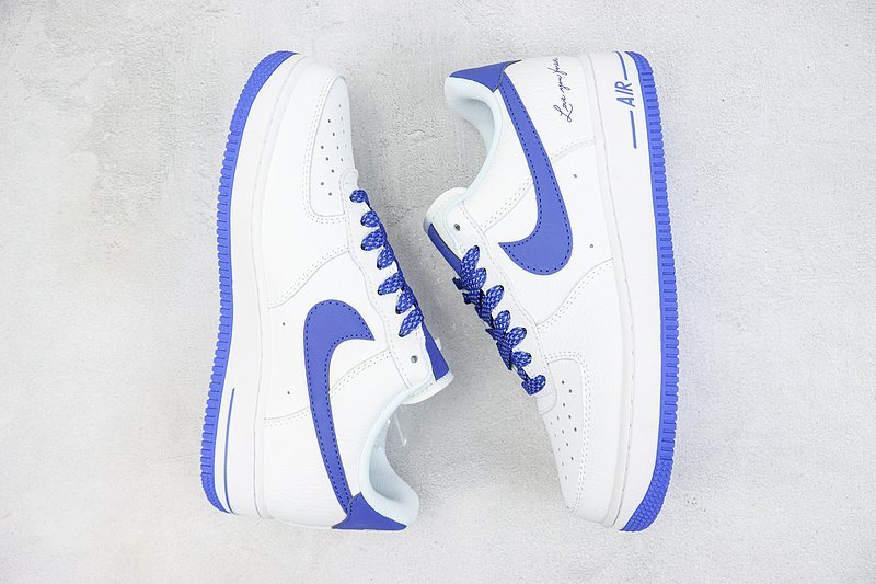 Nocta x Nike Air Force 1 Low "White/Blue Signature" фото № 7