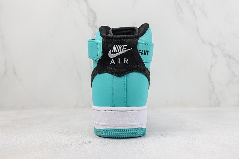Nike Air Force 1 High "Tiffany Blue/Black" фото № 9