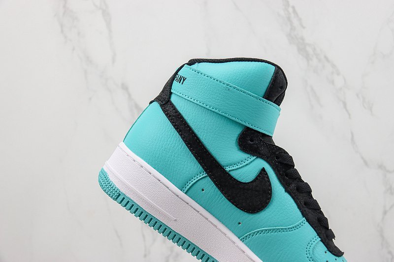 Nike Air Force 1 High "Tiffany Blue/Black" фото № 3