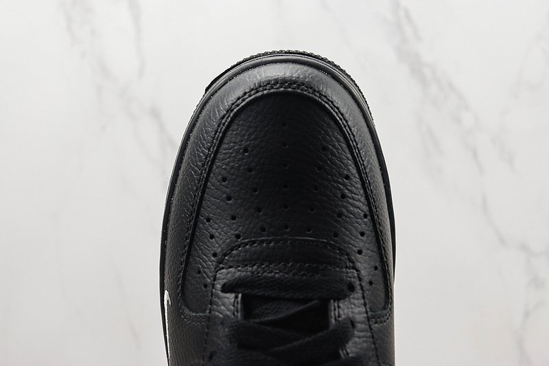 Nike Air Force 1 Low "Black/Metallic Blue" фото № 4