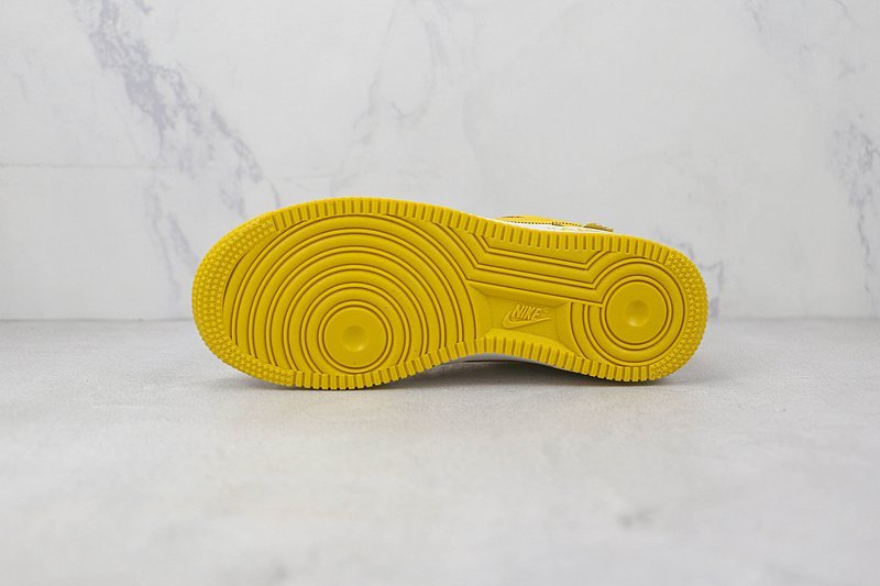 Louis Vuitton x Nike Air Force 1 Low "Yellow/White/Monogram" фото № 8