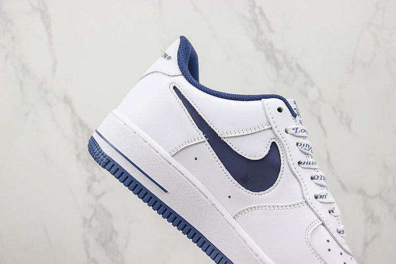 Louis Vuitton x Nike Air Force 1 Low "Navy/White" фото № 3