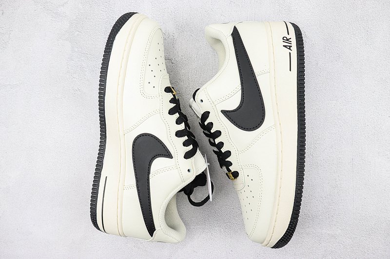 Nike Air Force 1'07 Low "Beige Black" фото № 7
