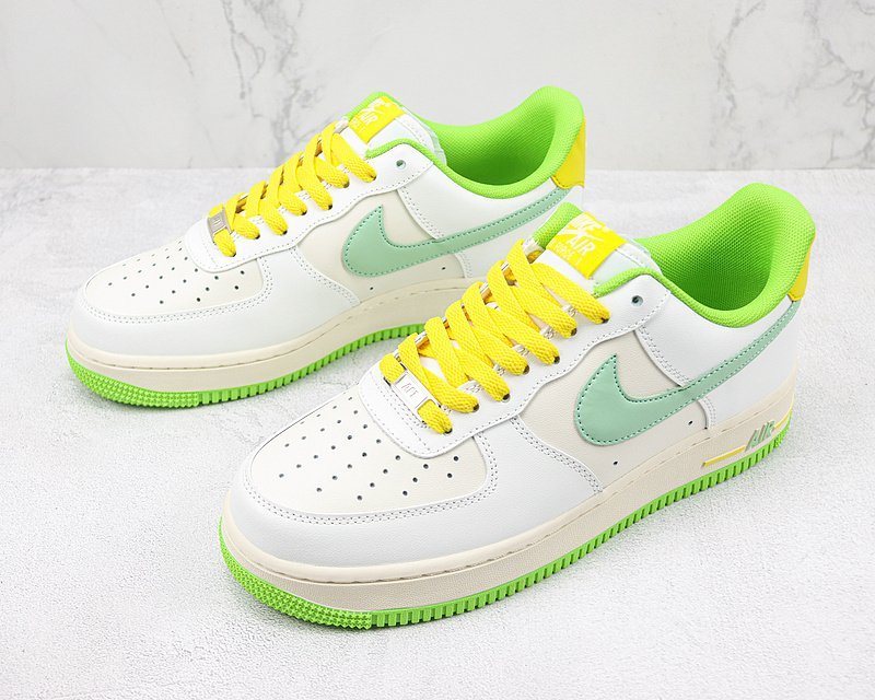Nike Air Force 1’07 Low "Avocado Beige/Yellow Green" фото № 5