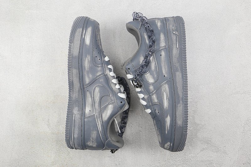 Nike Air Force 1 Low "Dark Grey/Chain" фото № 6