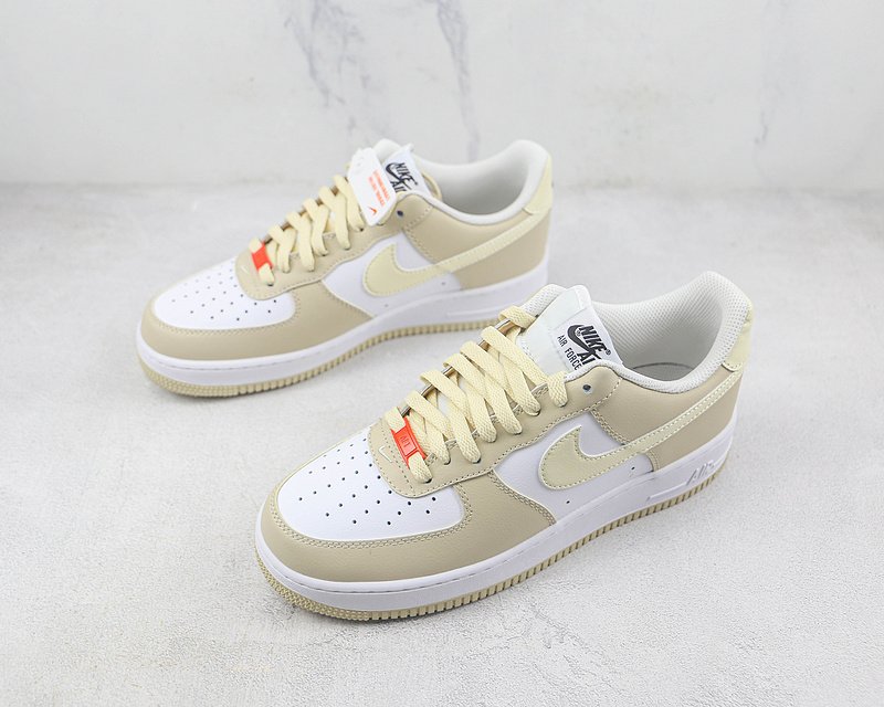 Nike Air Force 1 Low "White/Tan" фото № 5