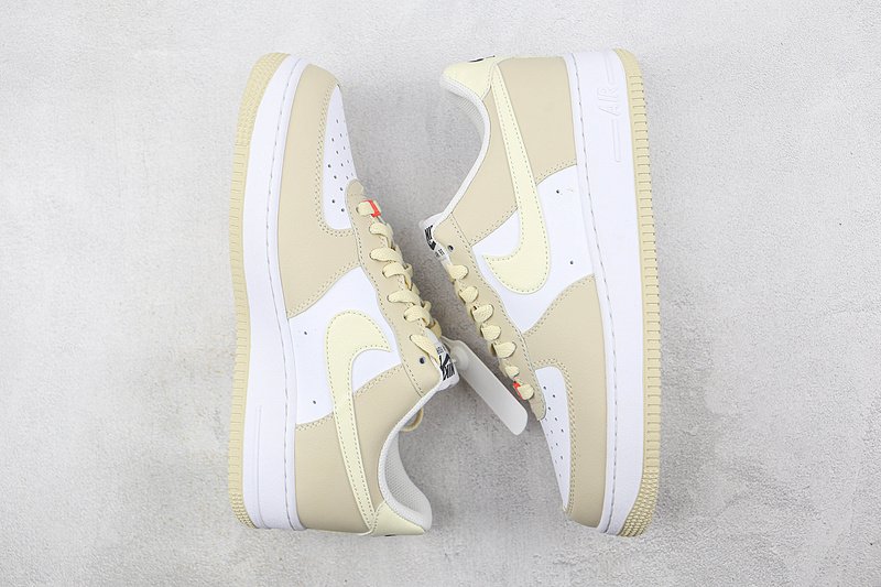 Nike Air Force 1 Low "White/Tan" фото № 6