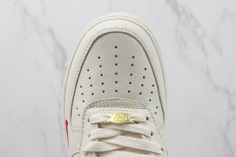 Nike Air Force 1 07 Low "40th Anniversary//White/Red/Blue/Gold" фото № 4