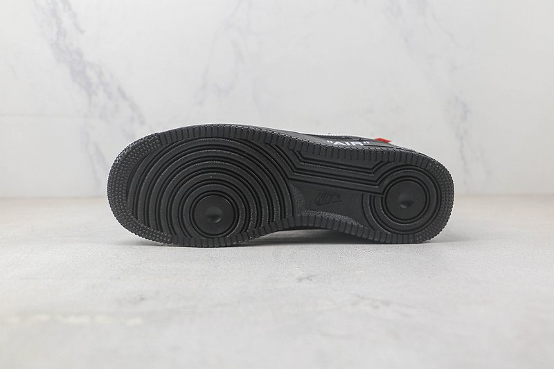 Off-White x Nike Air Force 1 Low Volt "Black" фото № 8