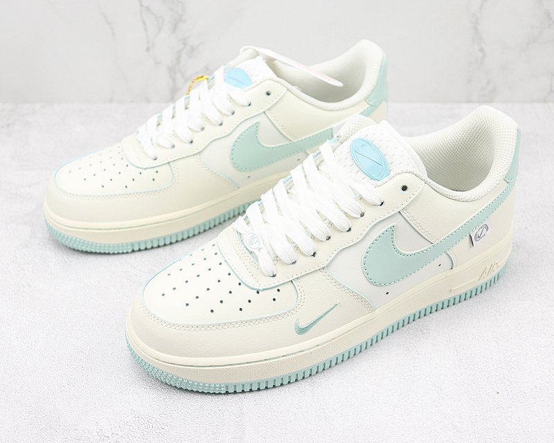 Nike Air Force 1 Low "Cream White/Icy Blue" фото № 5
