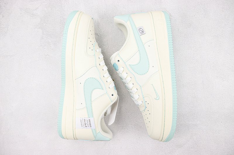 Nike Air Force 1 Low "Cream White/Icy Blue" фото № 7