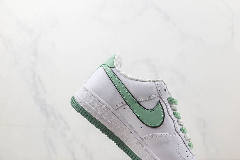 Gucci x Nike Air Force 1 Low "White/Green/Black" фото № 3