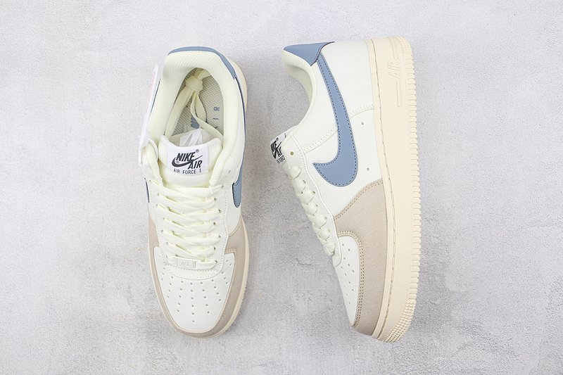Nike Air Force 1 Low "Vintage Blue/White Sail" фото № 6