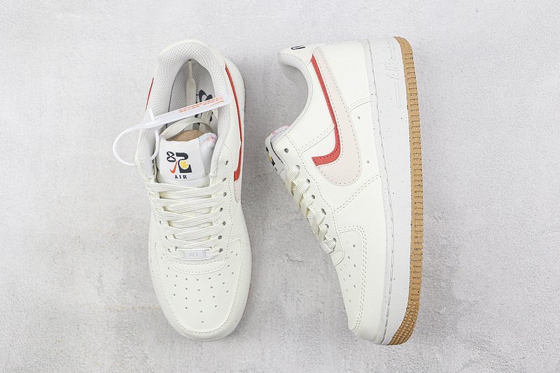 Nike Air Force 1 Low "82 Double Swoosh/Sail/Cinnabar" фото № 6