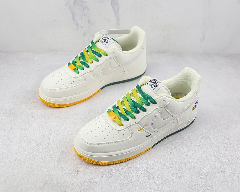 Nike Air Force 1 Low "Utah Jazz/Mini-Swoosh" фото № 5