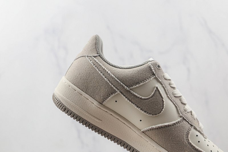 Nike Air Force 1 Low "White/Warm Taupe" фото № 3