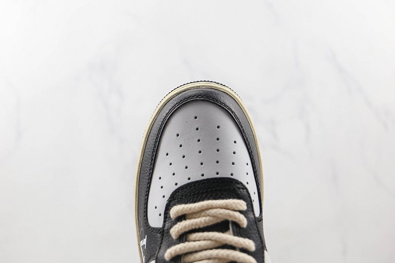 Nike Air Force 1 Low "White/Woolen Black" фото № 4