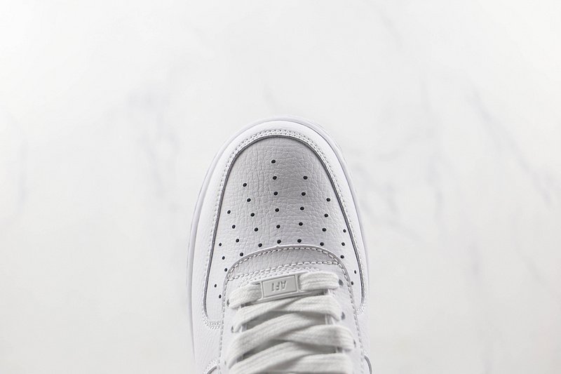 Nike Air Force 1 Low "White/Glitter Swoosh Green" фото № 4