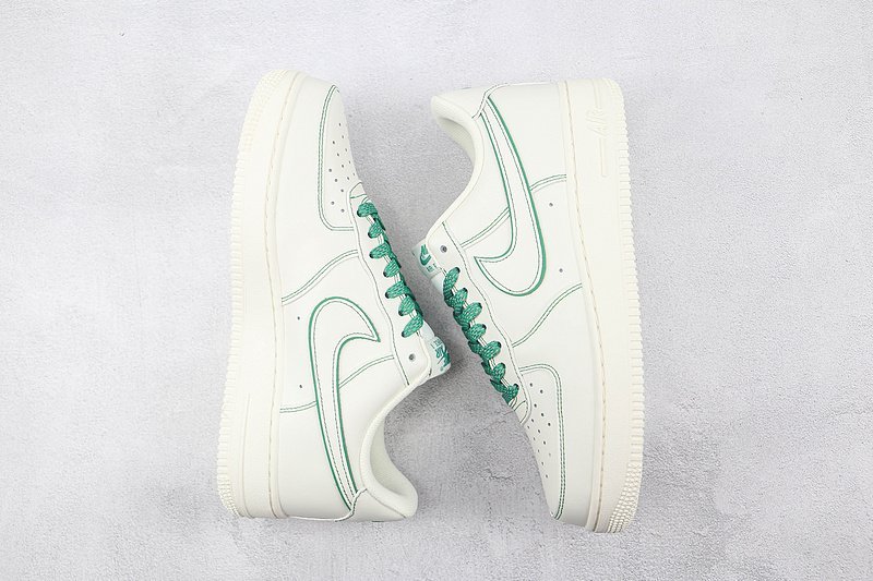 Nike Air Force 1 Low "Cream/Dark Green" фото № 7