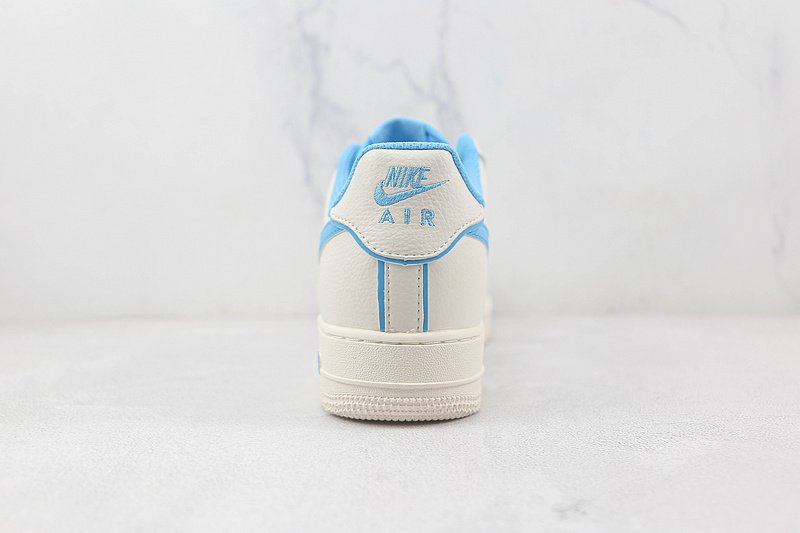 Nike Air Force 1 Low "Cream/Sea Blue" фото № 9