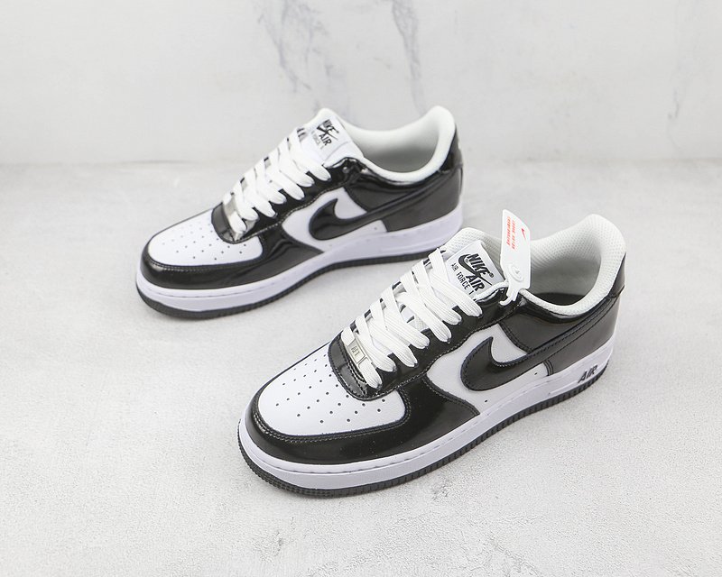 Nike Air Force 1 Low "Laking Leather/Panda" фото № 5