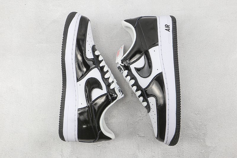 Nike Air Force 1 Low "Laking Leather/Panda" фото № 7