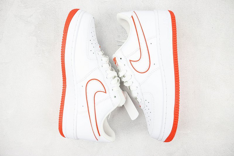 Nike Air Force 1 Low "White/Picante Red" фото № 6