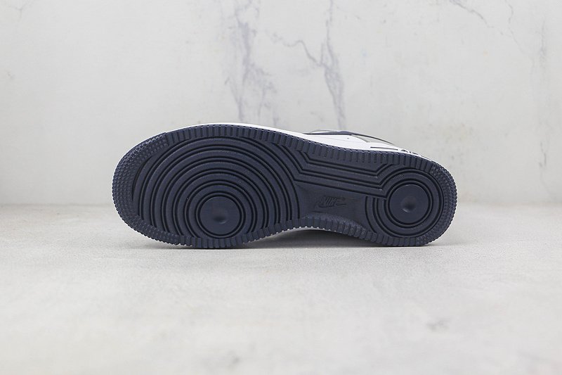 Nike Air Force 1 07 Low "White/Grey/Blue" фото № 8