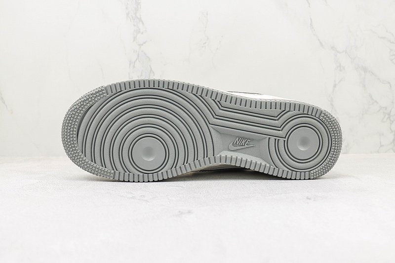 Nike Air Force 1 Low "White/Grey/Gold" фото № 8