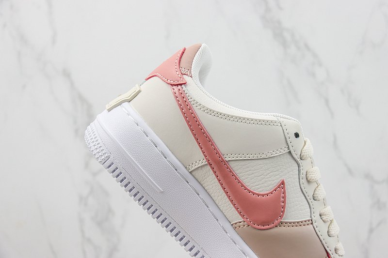 Nike Air Force 1 Shadow "White/Pink" фото № 3