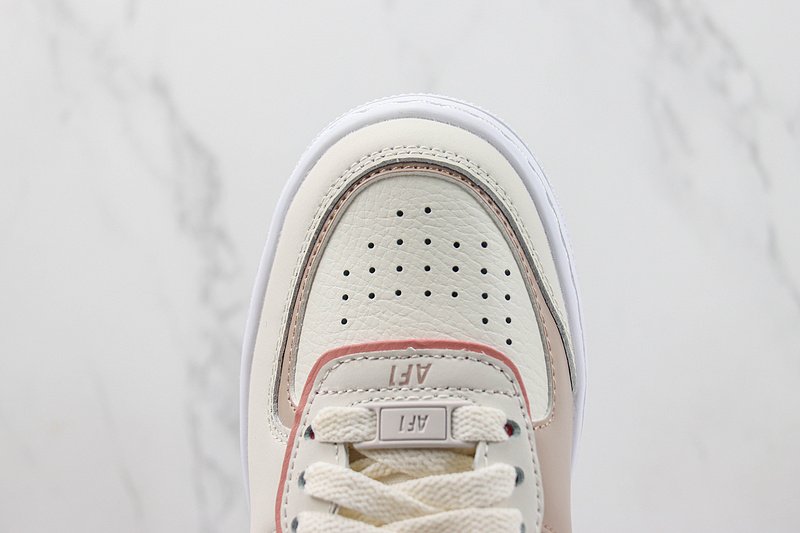 Nike Air Force 1 Shadow "White/Pink" фото № 4