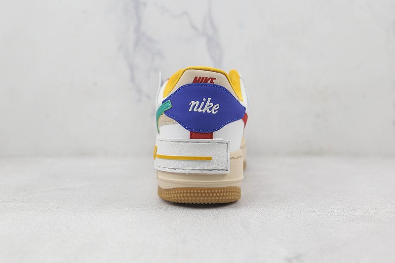 Nike Air Force 1 Low "Shadow/White/Multi" фото № 9