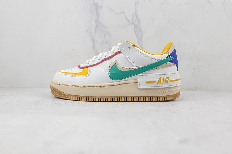 Nike Air Force 1 Low "Shadow/White/Multi" фото № 2