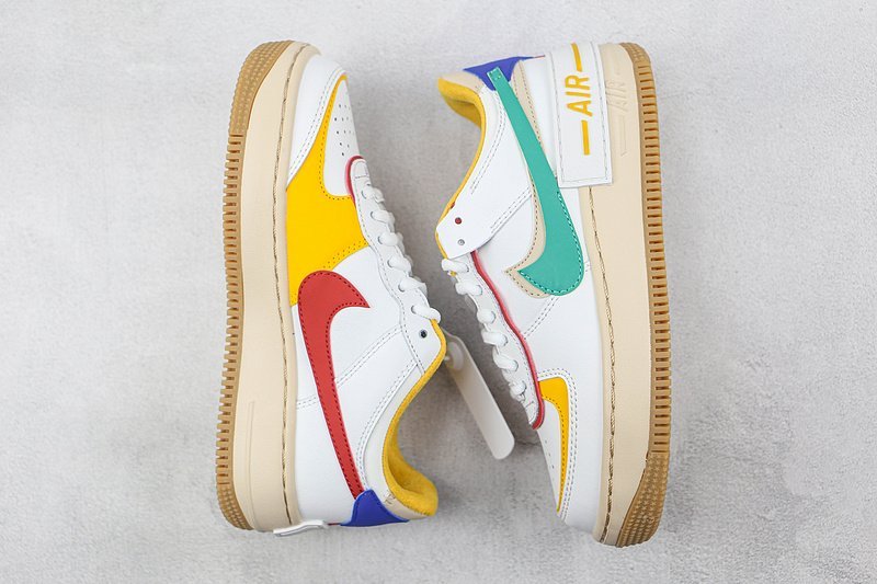 Nike Air Force 1 Low "Shadow/White/Multi" фото № 7
