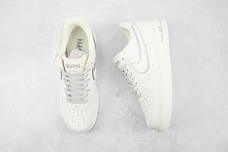 Kith x Nike Air Force 1 Low "White" фото № 7