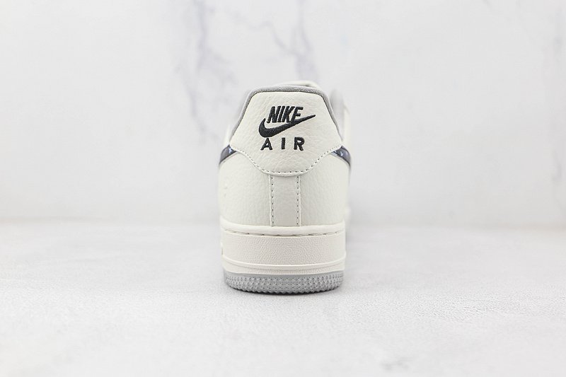 Bape x Nike Air Force 1 07 Low "White/Blue" фото № 9