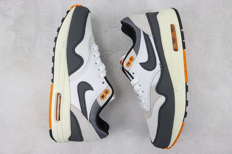 Nike Air Max 1 "Light Bone/University Orange" фото № 6